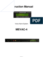 Instruction Manual: Voice Alarm System