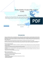 China Daily Medical Rubber Products Mfg. Industry Profile Cic2950