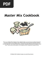 Master Mix Cookbook