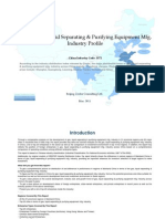 China Gas Liquid Separating Purifying Equipment Mfg. Industry Profile Cic3572