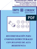 Reglamentos Uniones Con Tornillos Inti