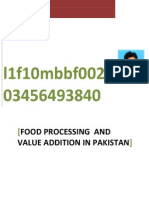 Food Processing and Value Addition by Sikandarr Ehsan