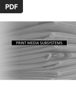 MIS - Print Media