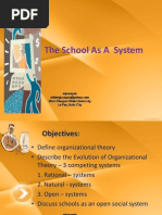 The School As A System