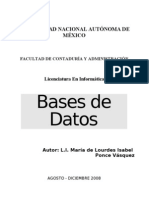 Bases de Datos Unidad 6