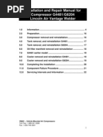 Installation and Repair Manual For Compressor G4481/G6204 Lincoln Air Vantage Welder