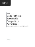 Dell's Path To A Sustainable Competitive Advantage