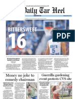 The Daily Tar Heel For March 19, 2012