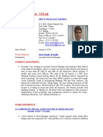 Curriculum - Vitae: Shive Prakash Mishra