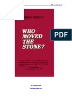 Who Moved The Stone by Ahmed Deedat