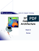 ICT123 Computer Architecture: Week 13 Review