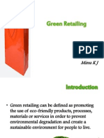 Green Retailing Final