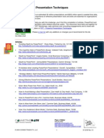 Powerful Presentation Techniques Resource Guide Rev 10