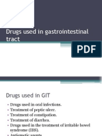 Drugs Used in Gastrointestinal Tract