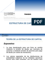 Estructura de Capital y Costo Del Equity