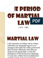 Period of Martial Law and Yellow Revolution