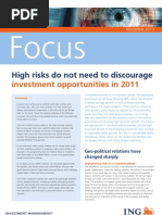 Focus: High Risks Do Not Need To Discourage