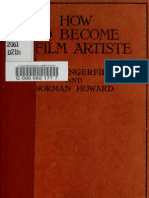 How To Become A Film Artiste - The Art of Photo-Play Acting - by Fred Danger Field - Norman Howard