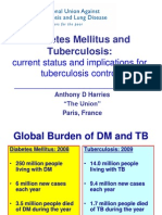 Diabetes Mellitus and Tuberculosis (Dr. Anthony Harries)