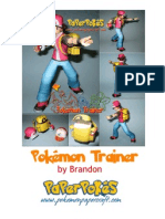 Pokemon Trainer A4 Lined