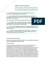 Vantagens e Desvantagens No Custeio Por Absorção