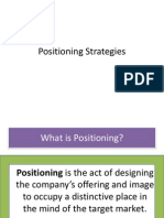 Positioning