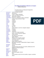 Vocabulario de PALABRAS en DESUSO Utilizadas en El Quijote