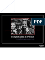 Differentiated Instruction: in My Kindergarten Classroom