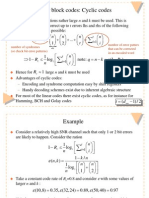 Linear Block Codes: Cyclic Codes: R Q NK N R N