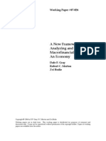 A New Framework For Analyzing and Managing Macro Financial Risks