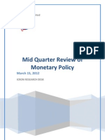 Monetary Policy Review