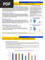 Monterey Park Outdoor Smoking Areas Survey Results