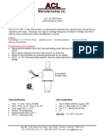 ACL - Pilot Solenoid (With Large Orifice) Spec Sheet