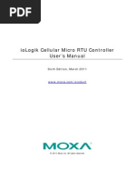 IoLogik Cellular Micro RTU Controller Users Manual v6