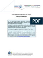 Chapter 3. Trade Policy: Policy Framework For Investment User'S Toolkit