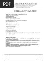 MSDS Ponceau SX