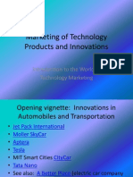 Marketing of Technology Products and Innovations