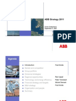 ABB Strategy 2011: Zurich, Switzerland September 5, 2007