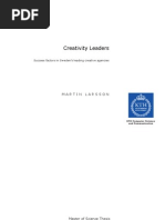 Creativity Leaders - Success Factors of Sweden's Leading Creative Agencies