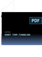 Short Term Financing