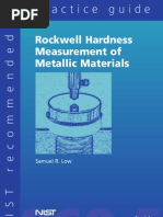 Rockwell Hardness of Materials