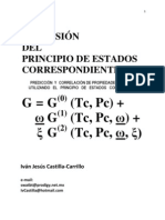 Una Extension Del Principio de Estados Correspondientes