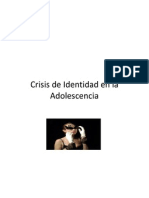 Crisis de Identidad en La Adolescencia