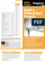 Pitched Roof Pergola