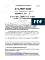 NRC Regulatory Guide 1.28