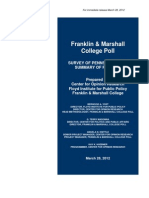 Franklin&Marshall March Poll