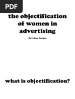 Objectification of Women