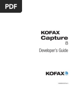 KofaxCapture 8 0 Dev Guide