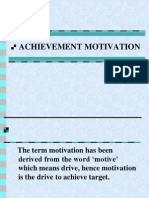 Achievement Motivation