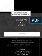 Samsung VS Apple: Advertising and Marketing Research